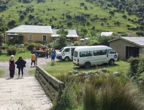 View of Pohatu Farm House